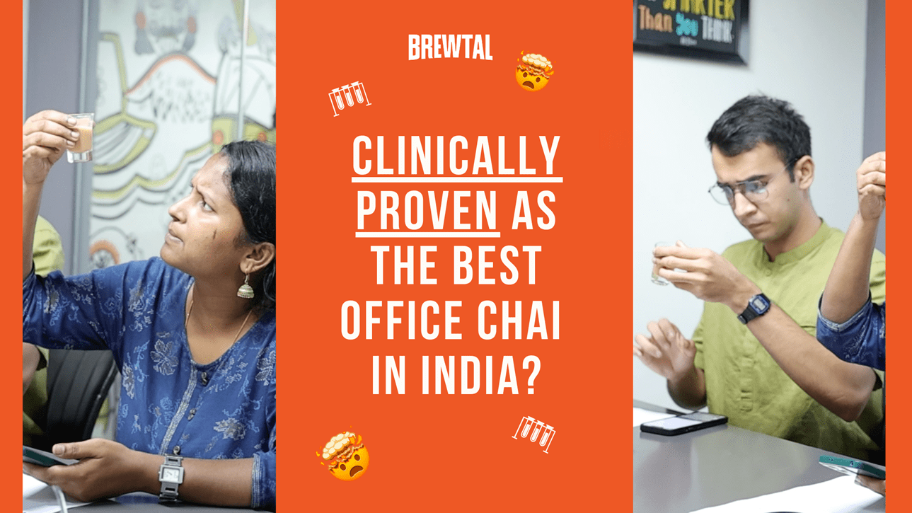 Brewtal tea clinically proven as the best office tea